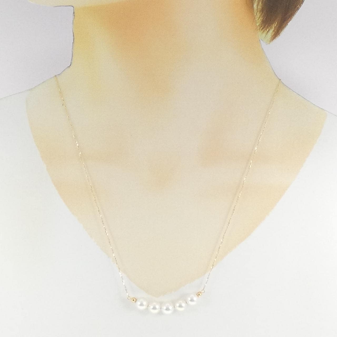 K18YG アコヤパール ネックレス