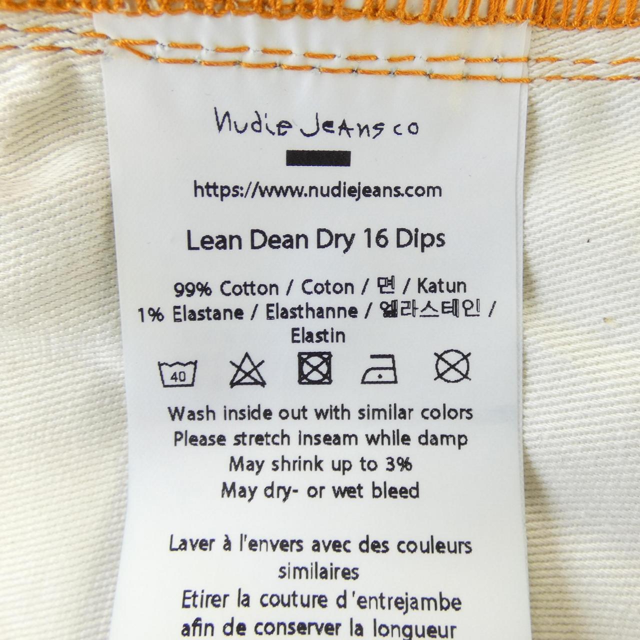 ヌーディージーンズ NUDIE JEANS ジーンズ