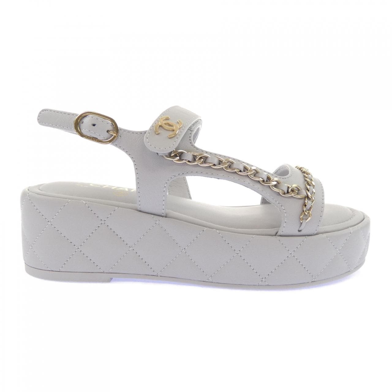 シャネル CHANEL マトラッセ G46300B19705 サンダル