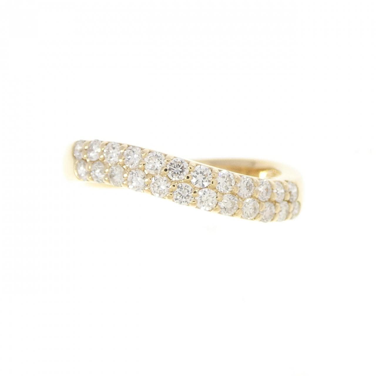 K18YG ダイヤモンド リング 0.28CT