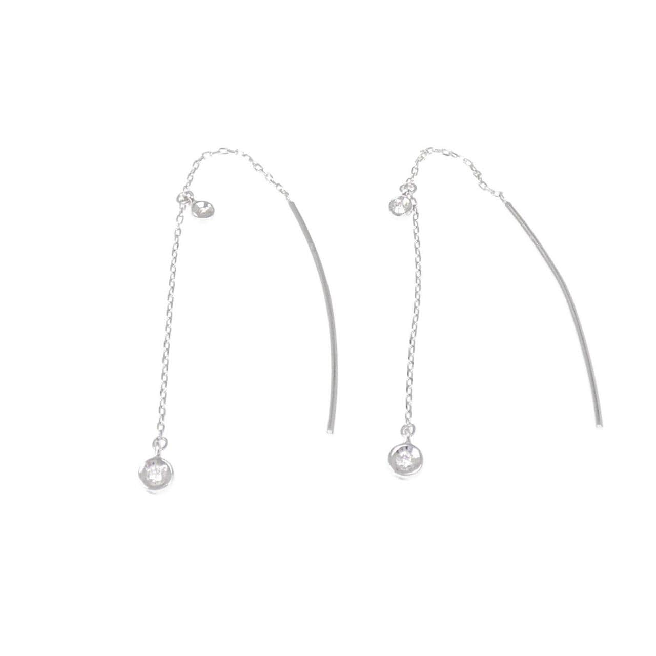 スタージュエリー ダイヤモンド ピアス 0.04CT