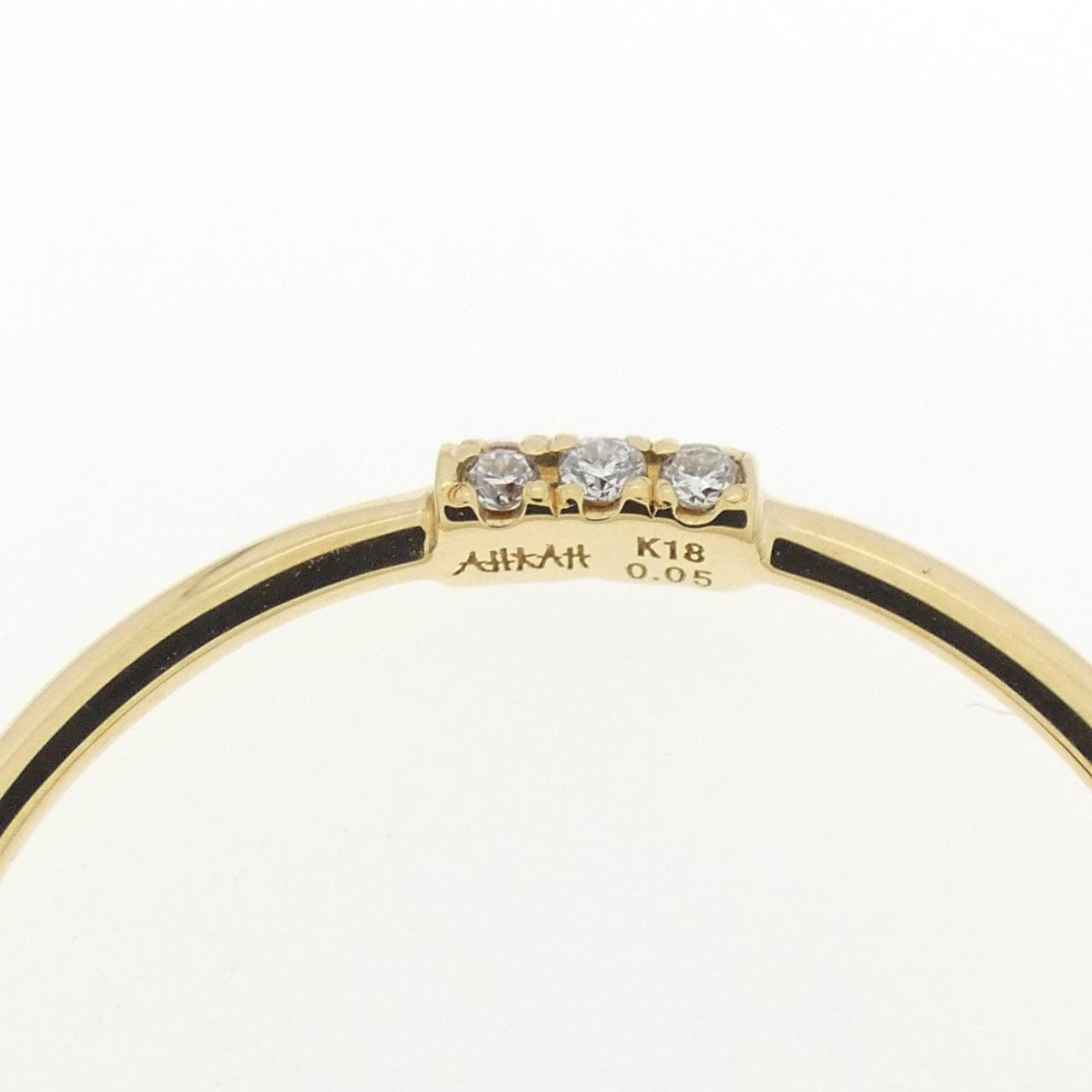 アーカー ホワイトナイトファイン リング 0.05CT