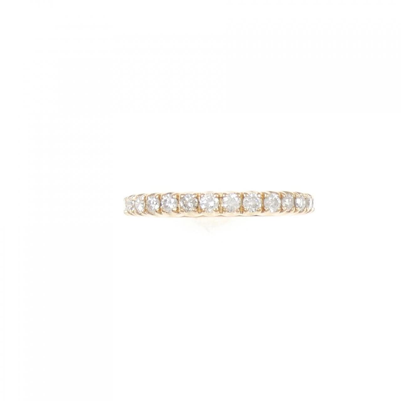 K18PG half eternity Diamond ring 0.50CT