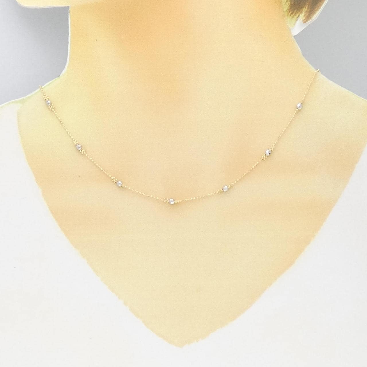 K18YG/PT necklace