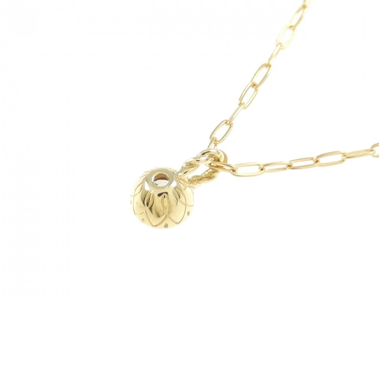 アガット ダイヤモンド ネックレス 0.1CT