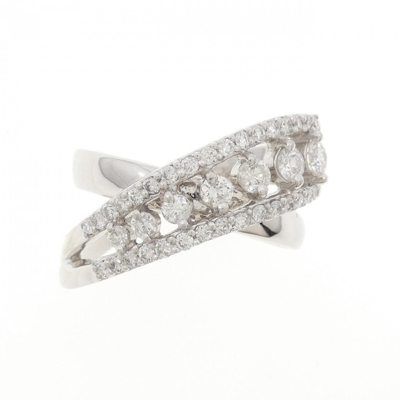 PT900 ダイヤモンド リング 0.72CT