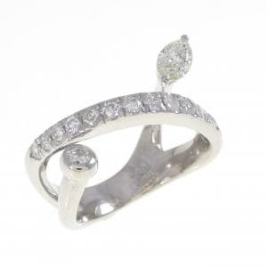 PT900 ダイヤモンド リング 0.45CT