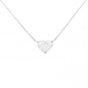 【リメイク】PT900/PT850 ダイヤモンド ネックレス 1.049CT E SI2 ハートシェイプ