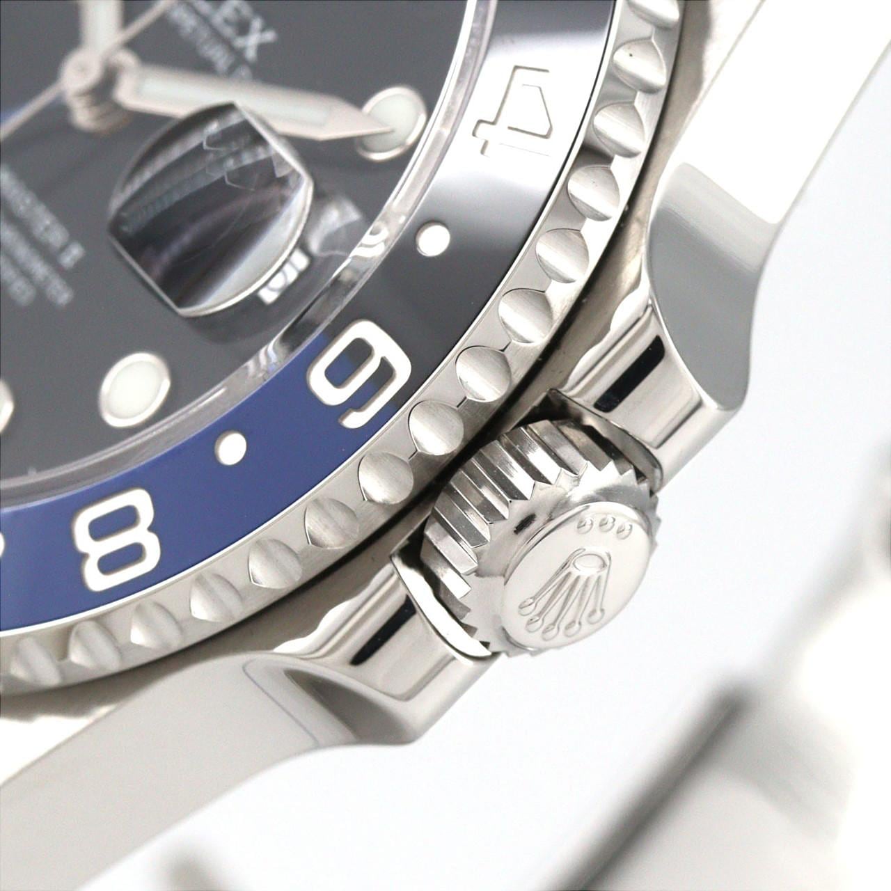 ロレックス GMTマスターⅡ 116710BLNR SS 自動巻 ランダム番