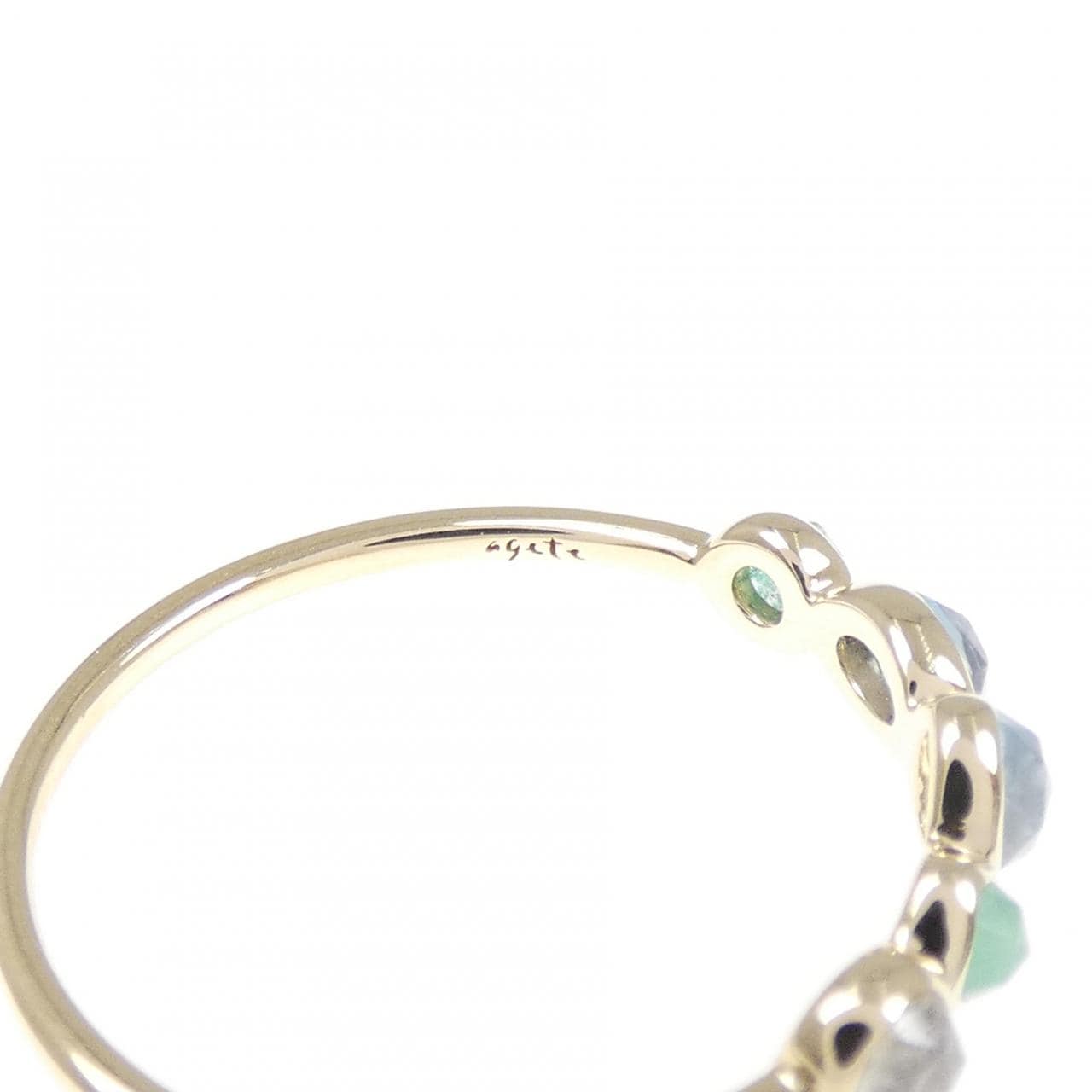 アガット カラーストーン リング