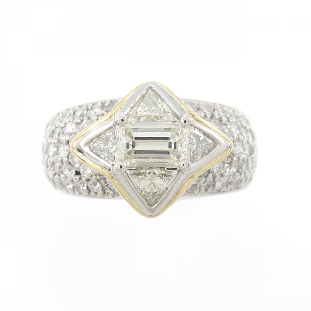 PT/K18YG Diamond Ring 0.510CT