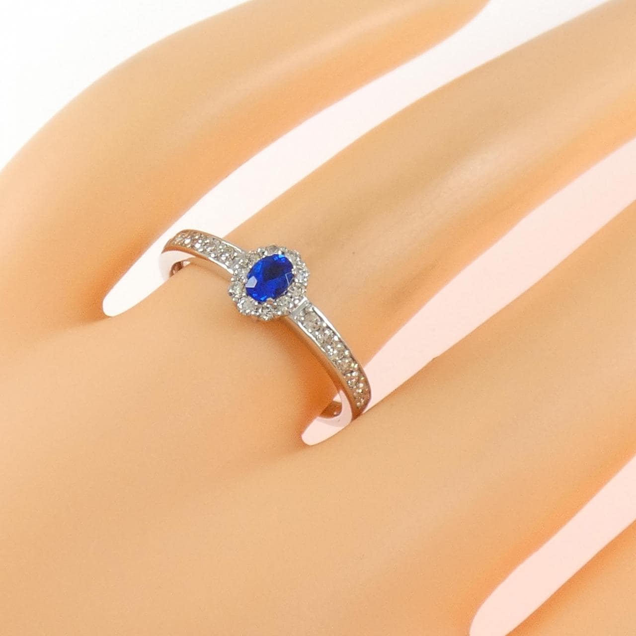 PT900 アウイナイト リング 0.12CT