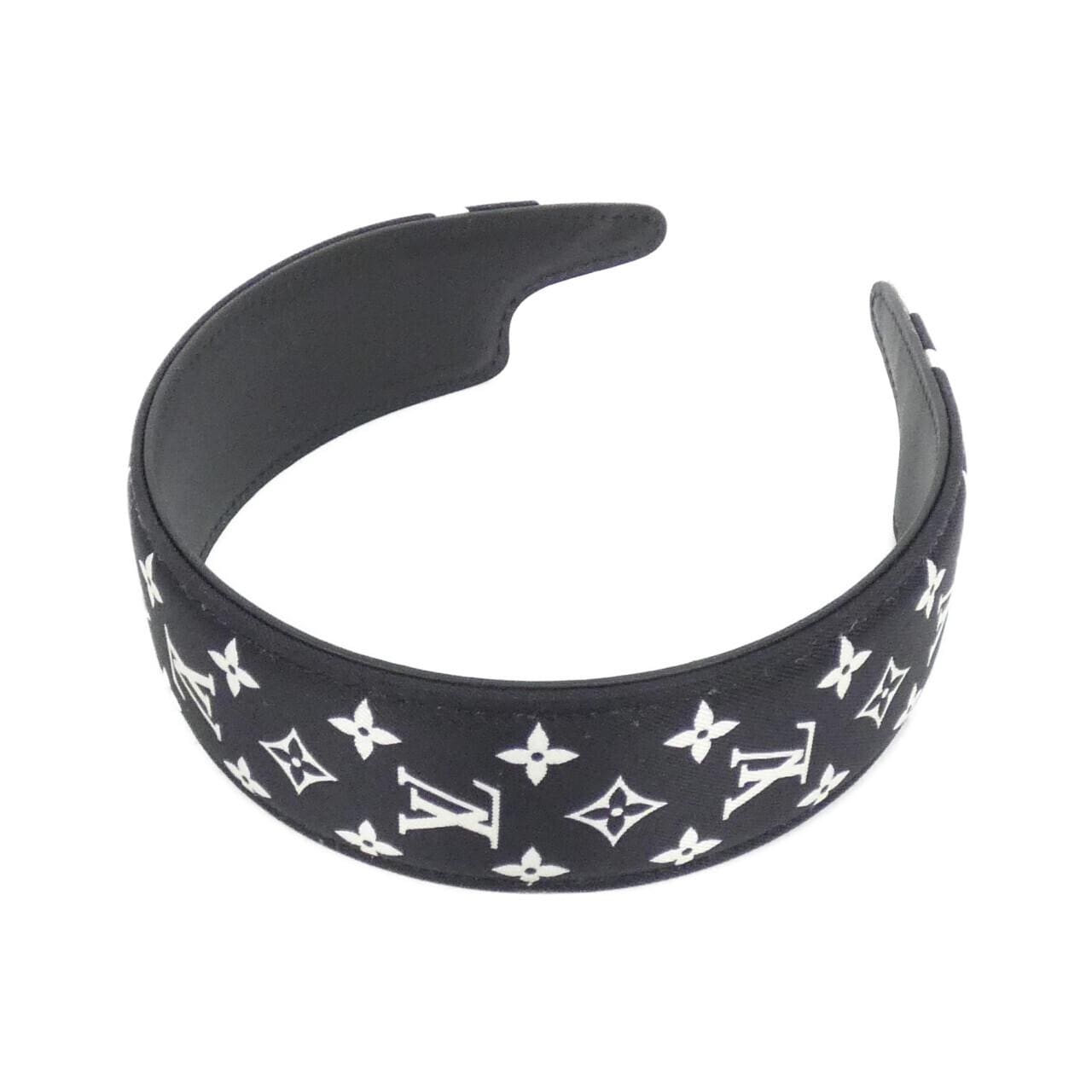 ルイヴィトン ヘッドバンド LV アウトライン シルク M97813 カチューシャ