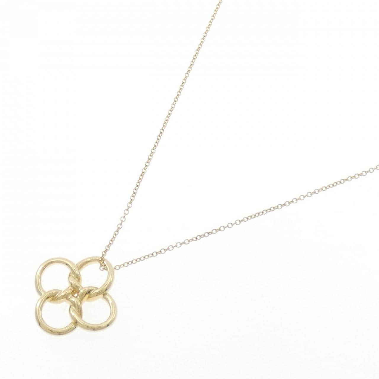 ティファニー クアドロフォリオ スモール ネックレス