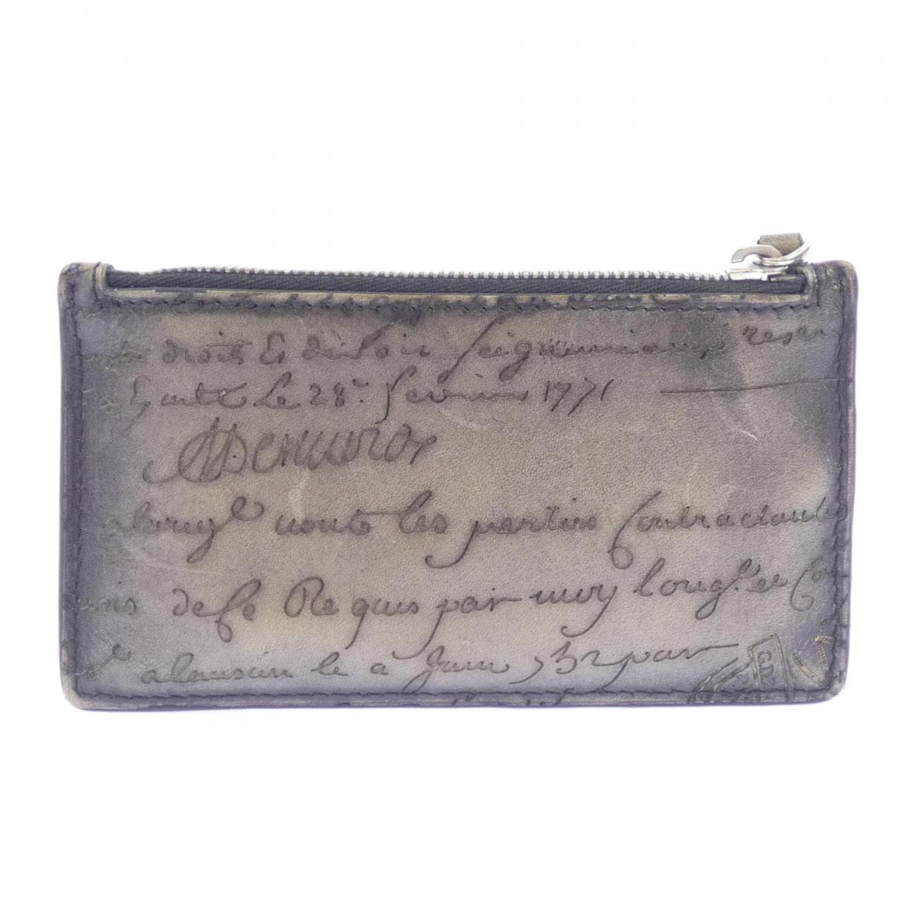 ベルルッティ Berluti コア マキシ スクリットレザーロングジップ CARD CASE