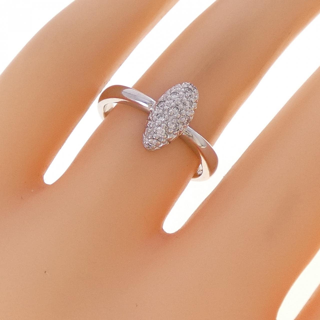 PT900 ダイヤモンド リング 0.12CT
