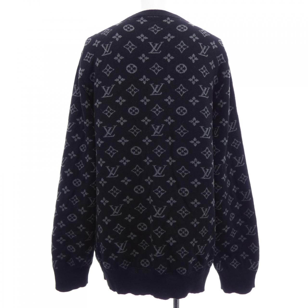 ルイヴィトン LOUIS VUITTON ハーフアンドハーフモノグラム HGN41WIXW ニット