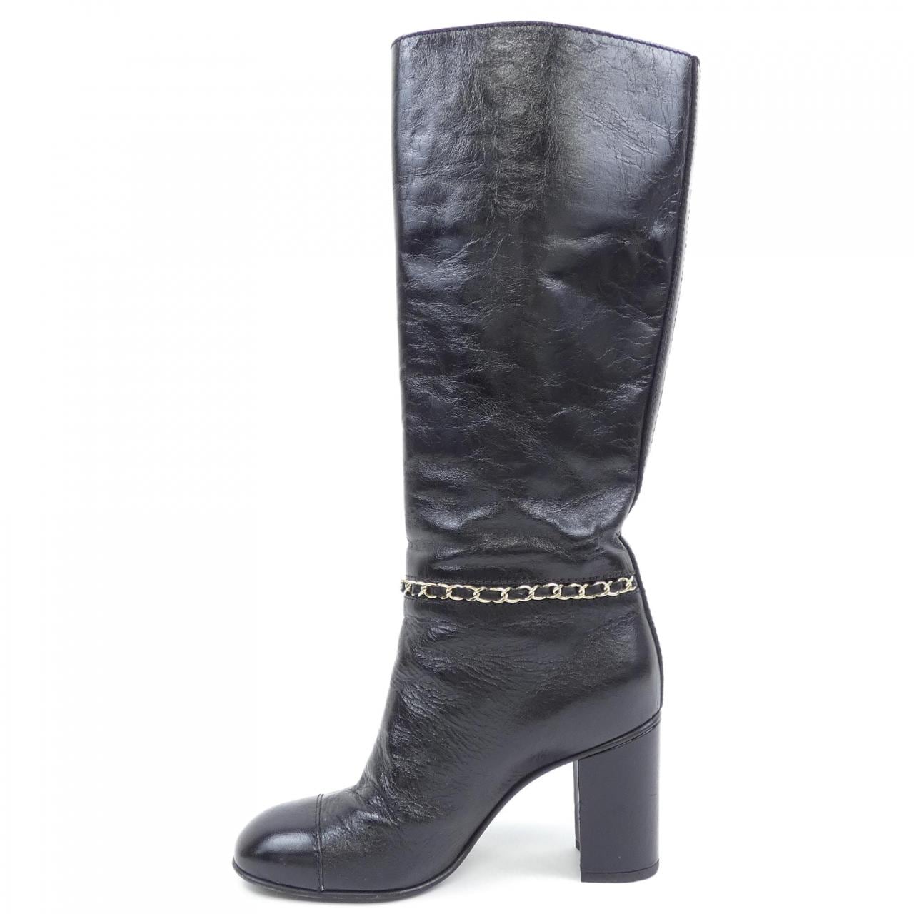 シャネル CHANEL ハイブーツ G35005X35005 ロングブーツ