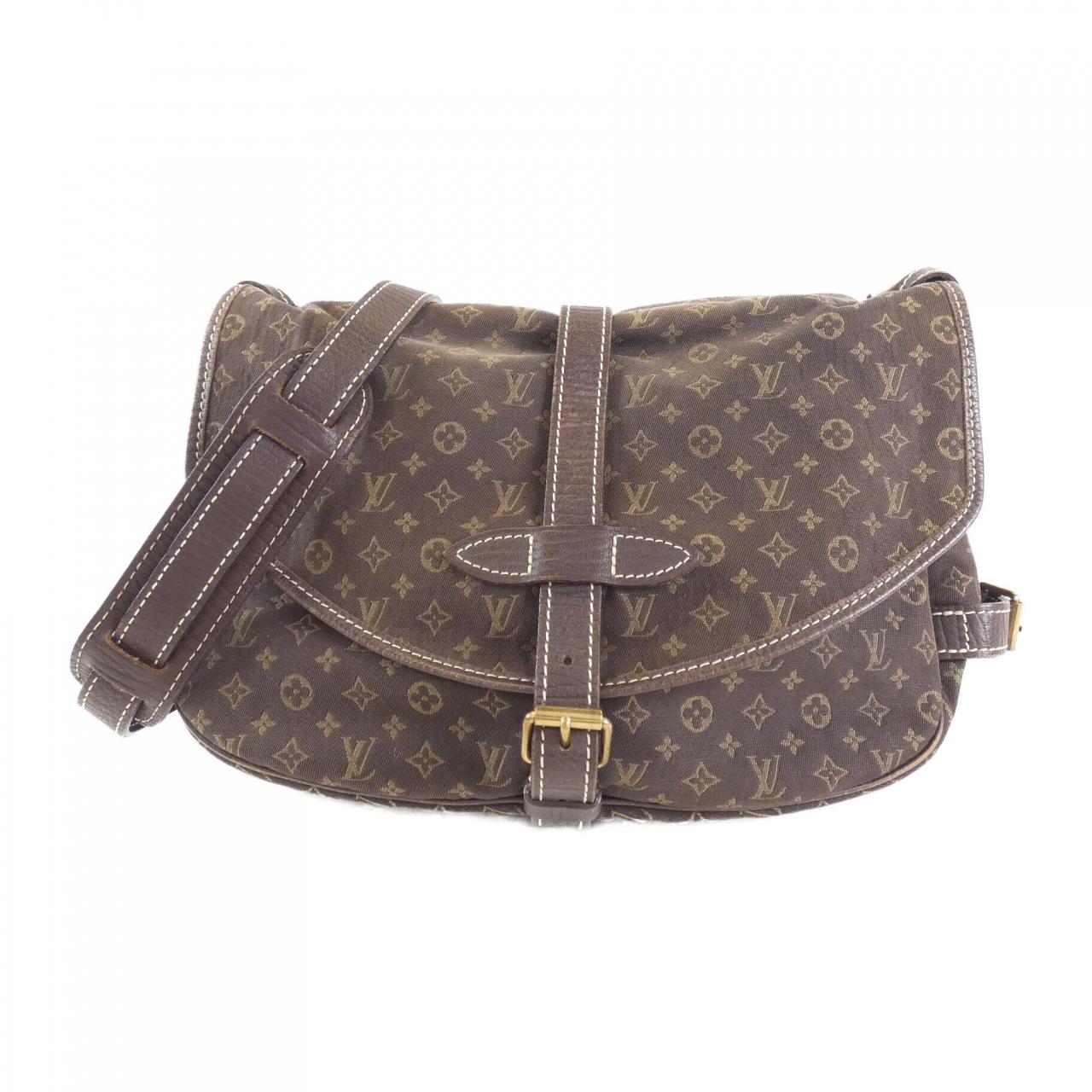 LOUIS VUITTON Monogram Minilan Saumur 30 公分 M95227 肩背包