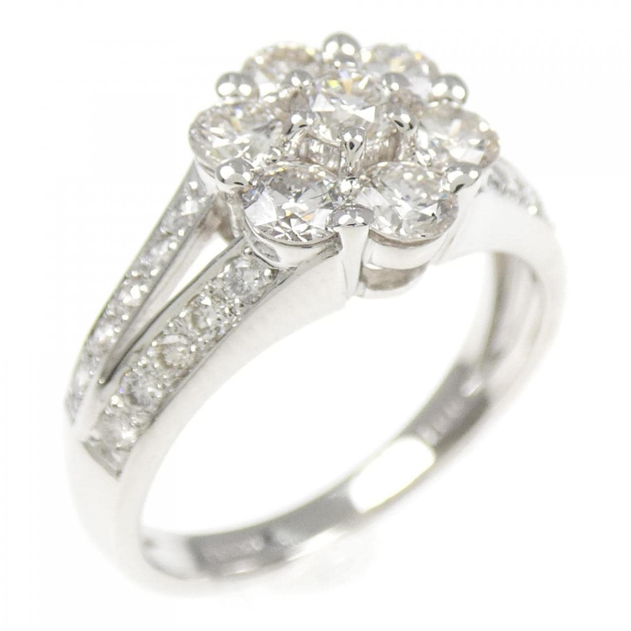PT フラワー ダイヤモンド リング 1.00CT