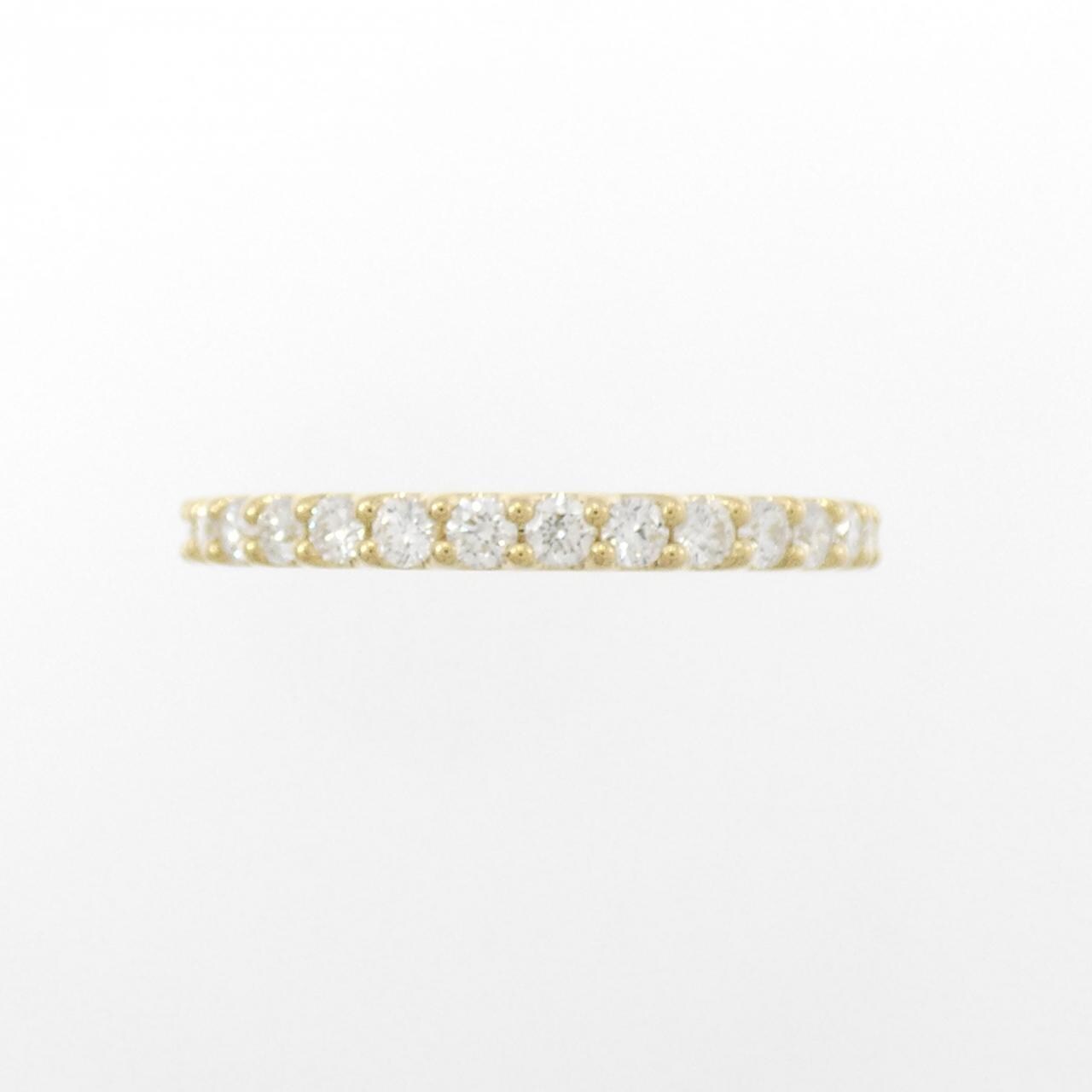 [新品] K18YG 半永恒钻石戒指 0.301CT