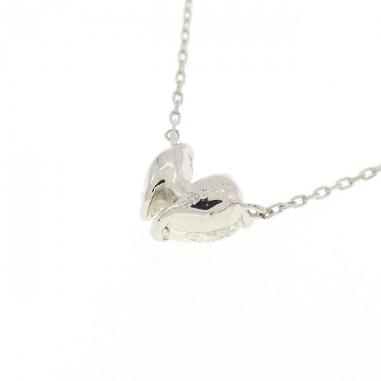 【新品】PT900/PT850 ダイヤモンド ネックレス 0.30CT