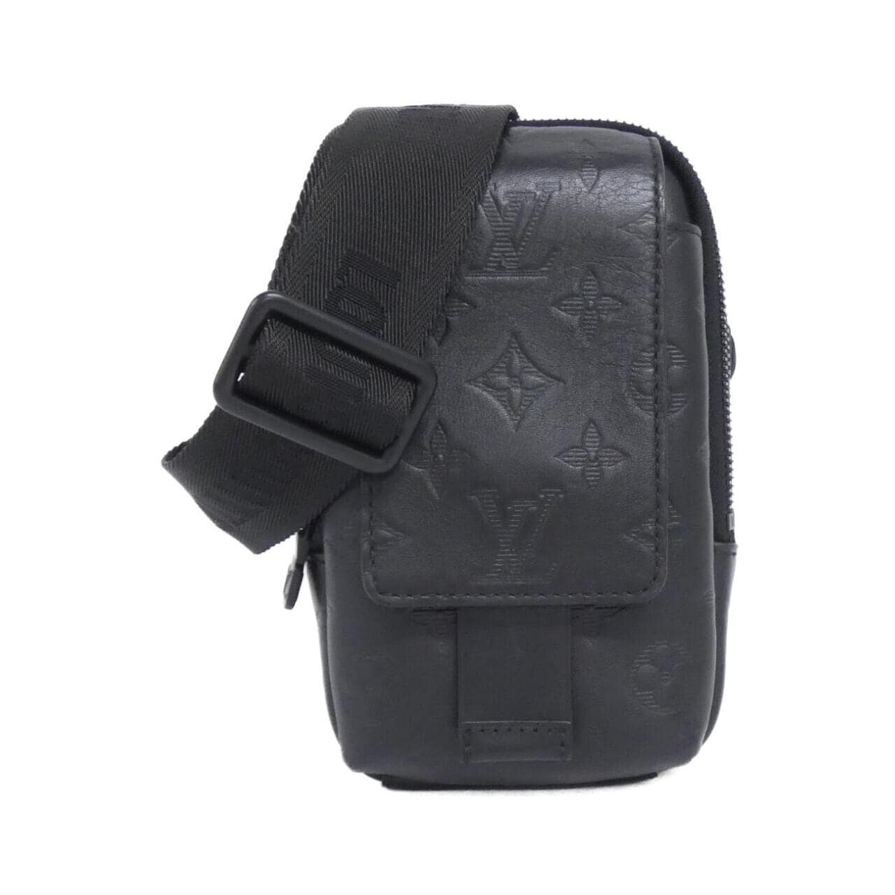 ルイヴィトン モノグラム シャドウ ダブルフォン ポーチ M81323 ショルダーバッグ