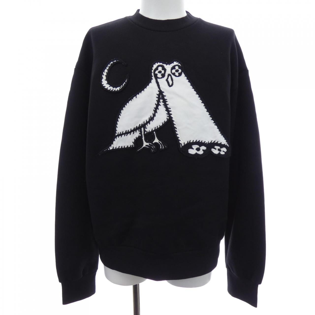 LOUIS VUITTON Vuitton LV Comics Owl Patch Crew Neck Sweatshirt HOY79WVW3