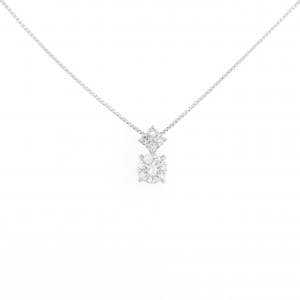 PT900/PT850 ダイヤモンド ネックレス 0.890CT G SI2 Good