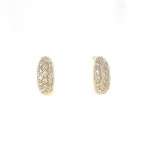 K18YG ダイヤモンド ピアス 0.38CT
