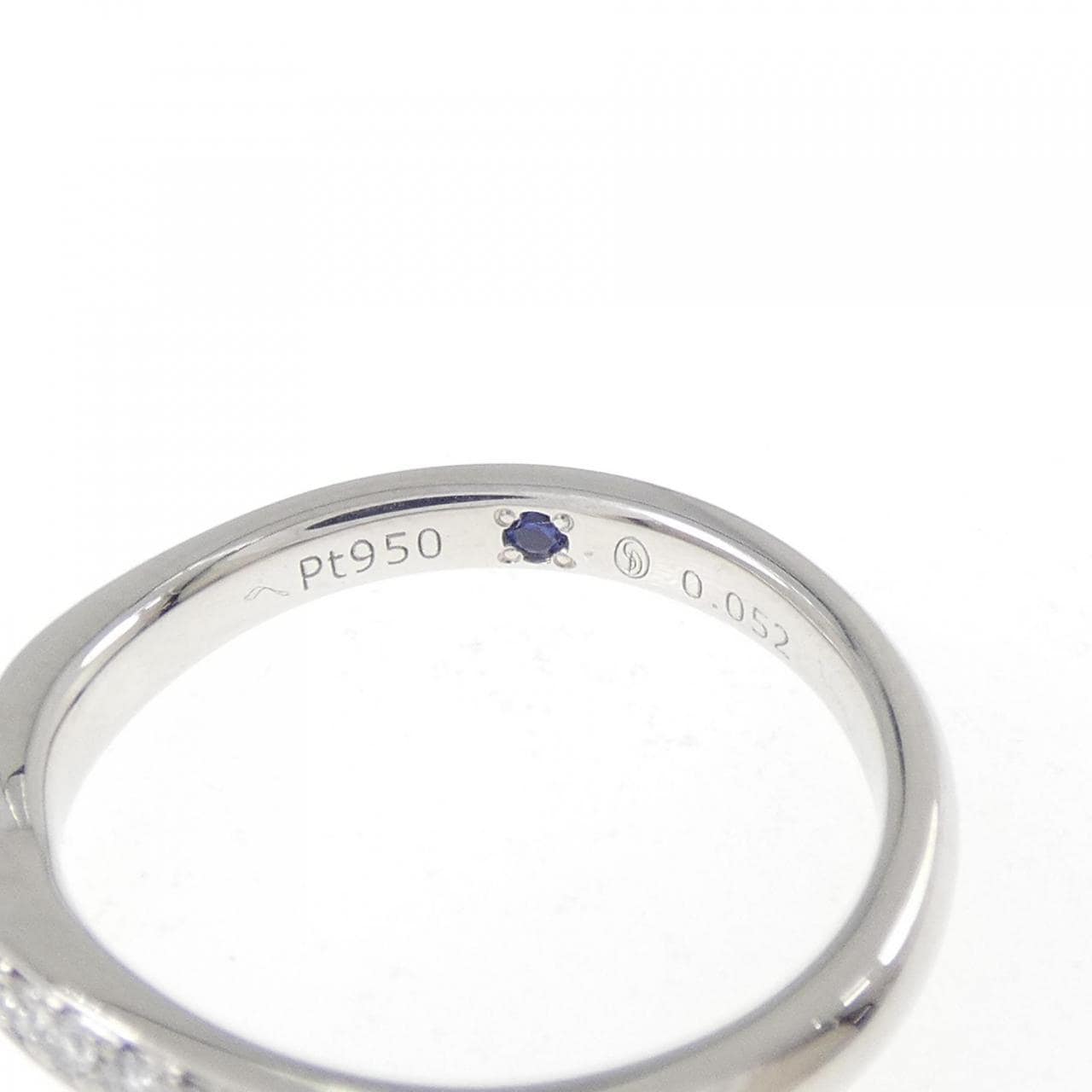 PT950 ダイヤモンド リング 0.052CT