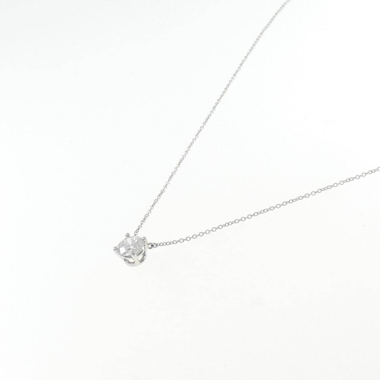 TIFFANY Diamond Necklace 1.11CT G IF 3EXT