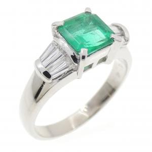 PT900 エメラルド リング 0.81CT