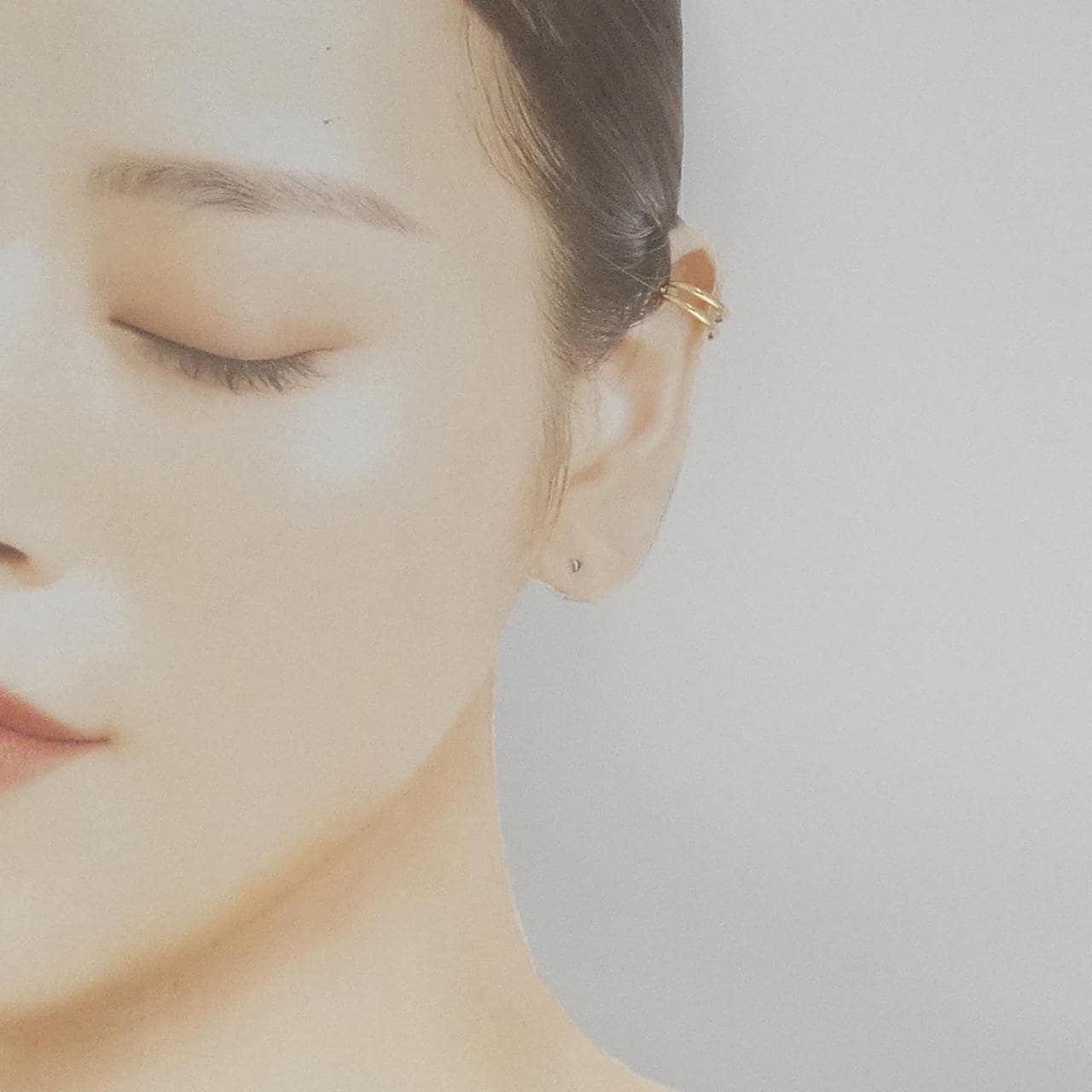 STAR JEWELRY K10YG 耳骨单耳