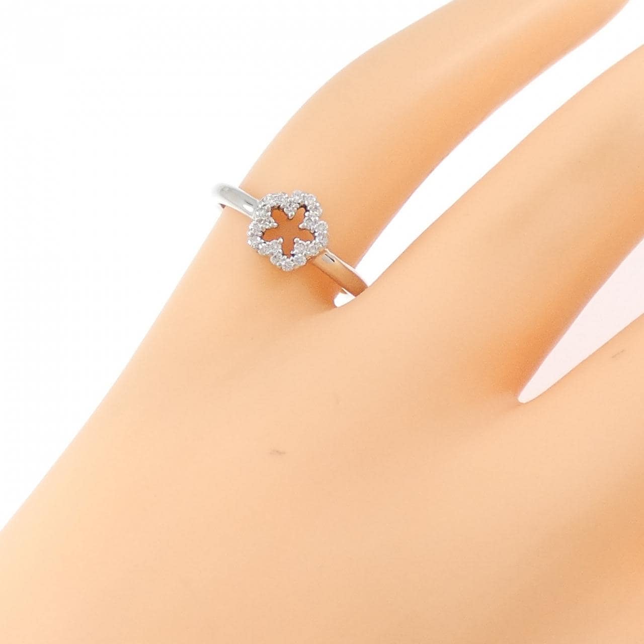 ポンテヴェキオ ダイヤモンド リング 0.14CT
