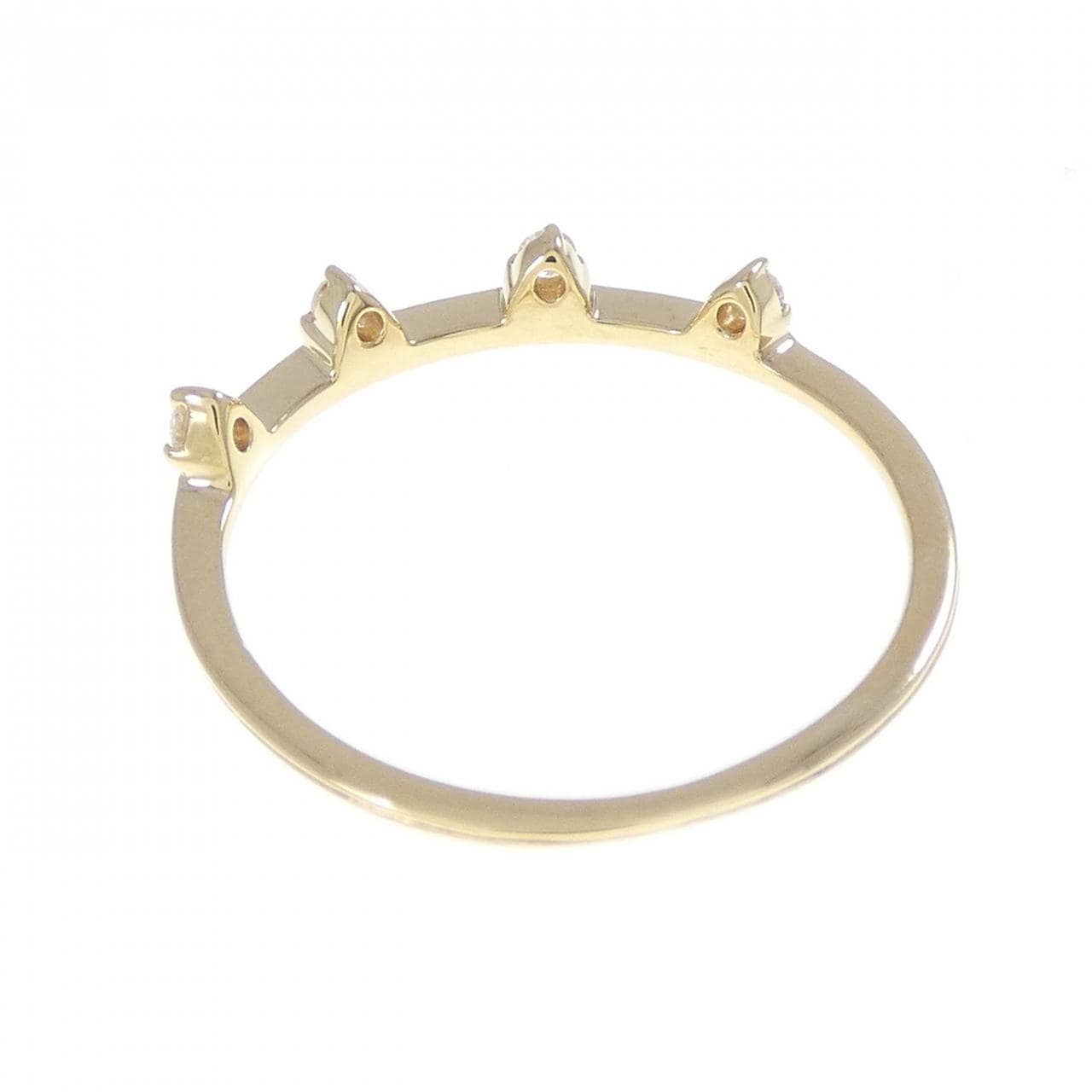 18KYG ダイヤモンド リング