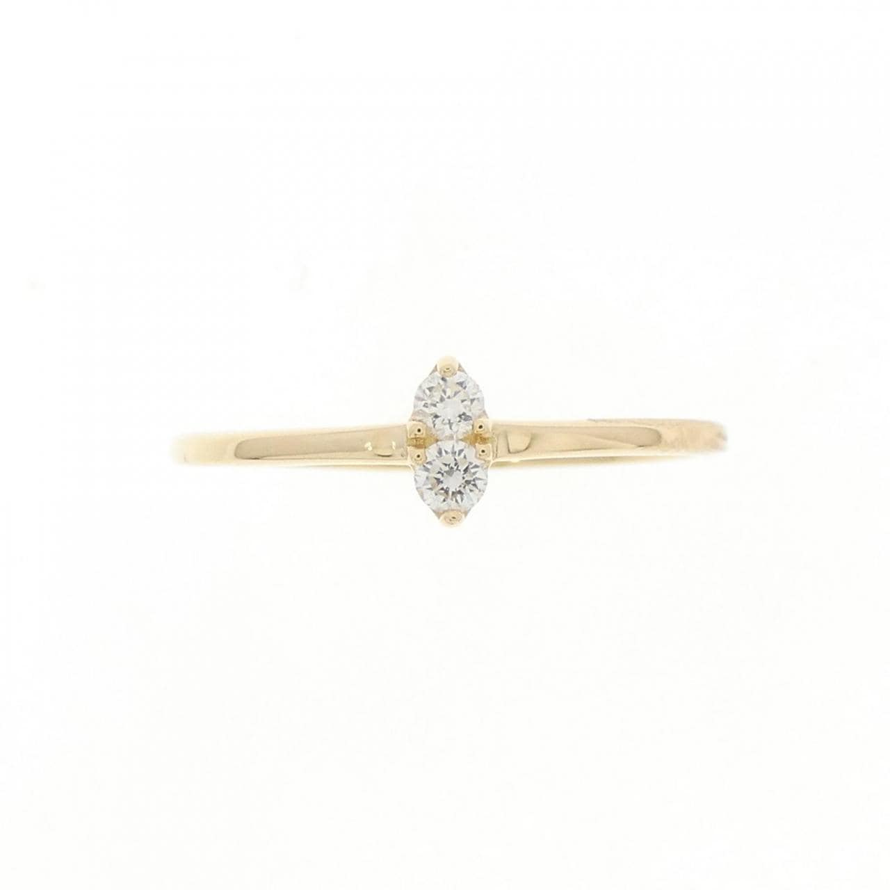 [Remake] K18YG Diamond Ring 0.06CT