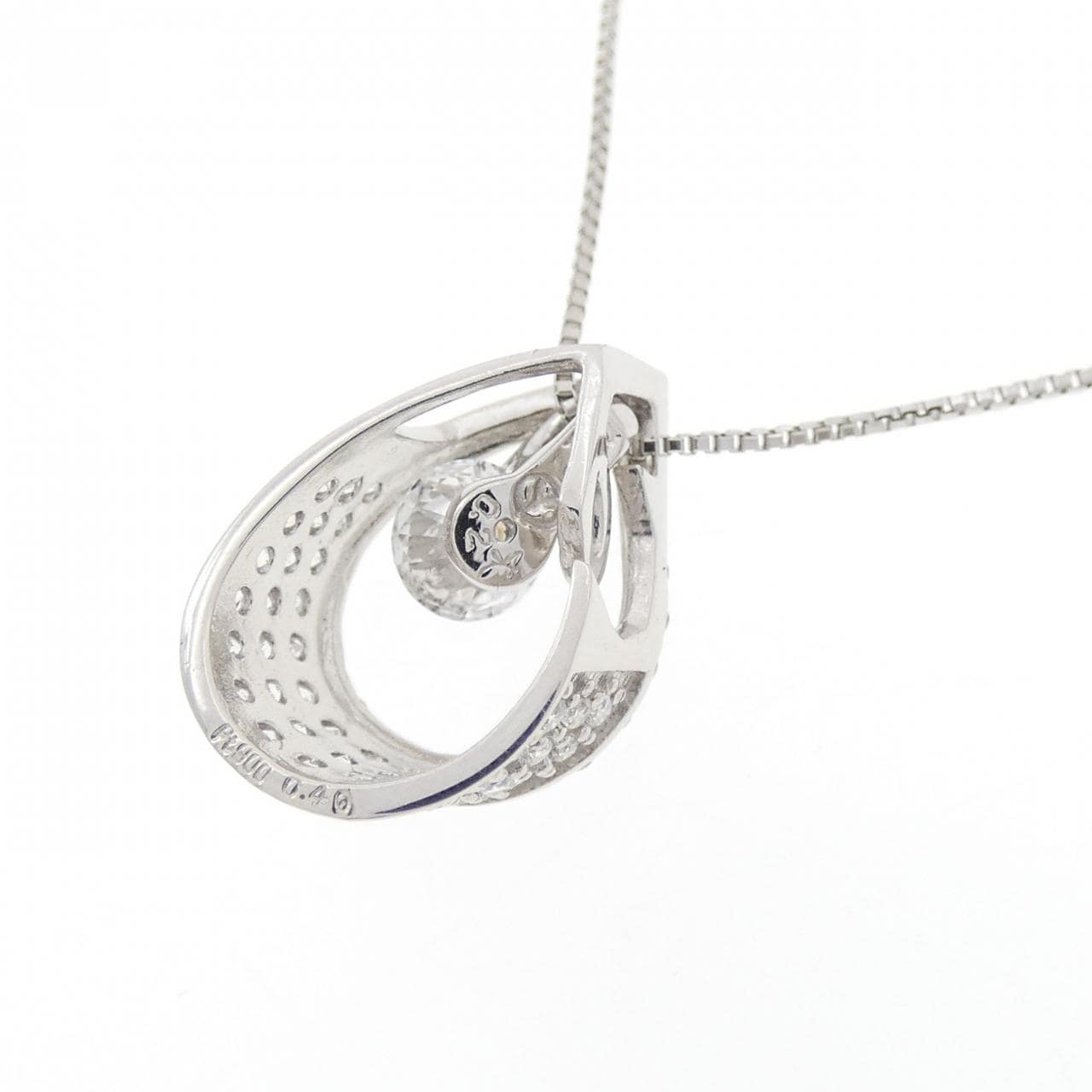 PT900/PT850 2WAY ダイヤモンド ネックレス 0.274CT