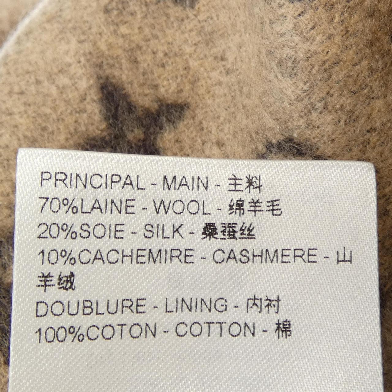 ルイヴィトン LOUIS VUITTON ダブルフェイスウールブレンドオーバーシャツ HQB42EFRW ジャケット