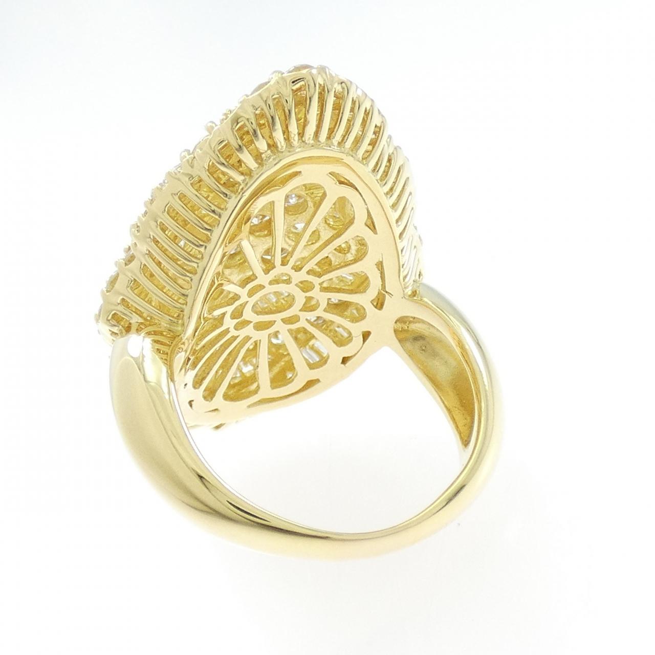 K18YG ダイヤモンド リング 5.00CT