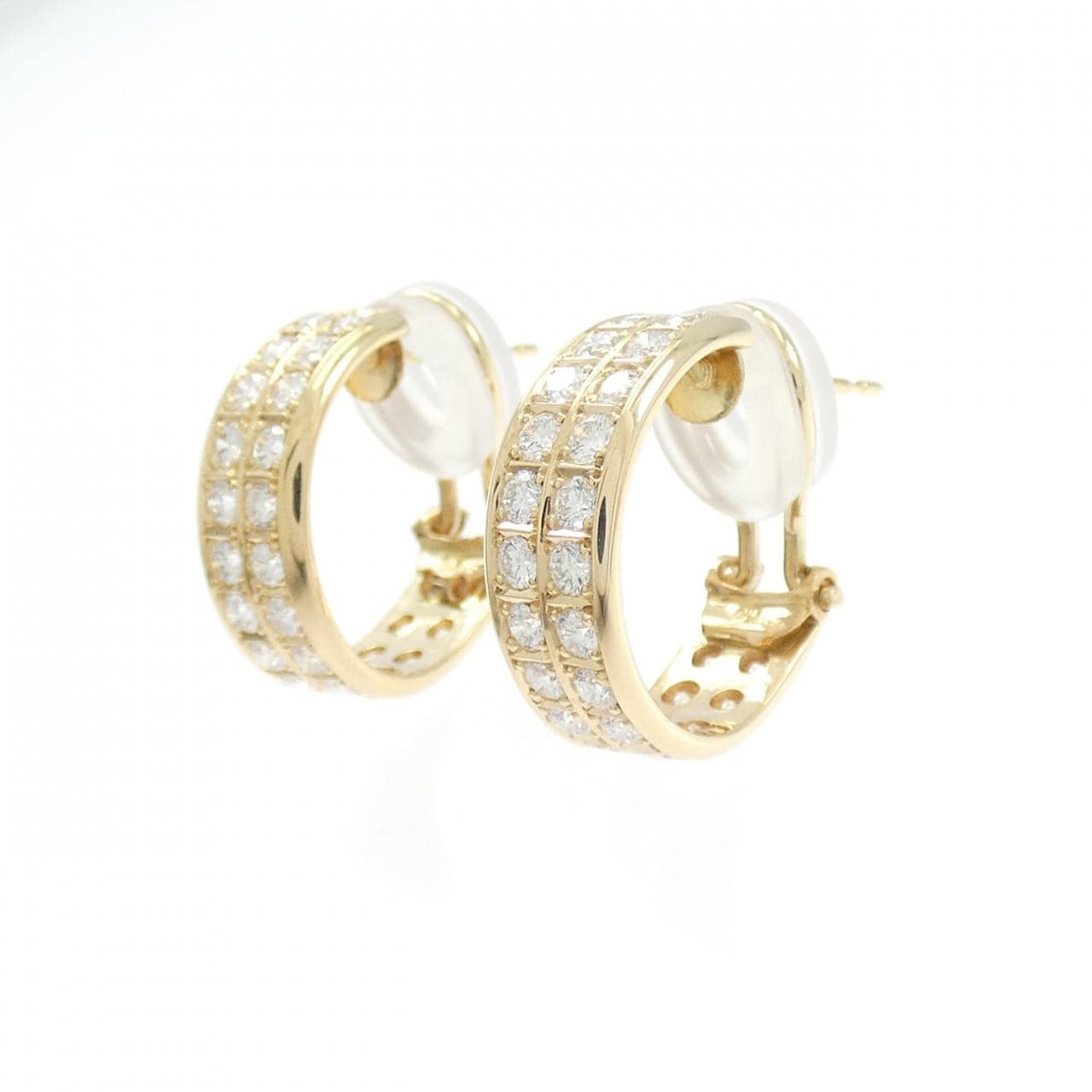 K18YG ダイヤモンド ピアス 1.47CT