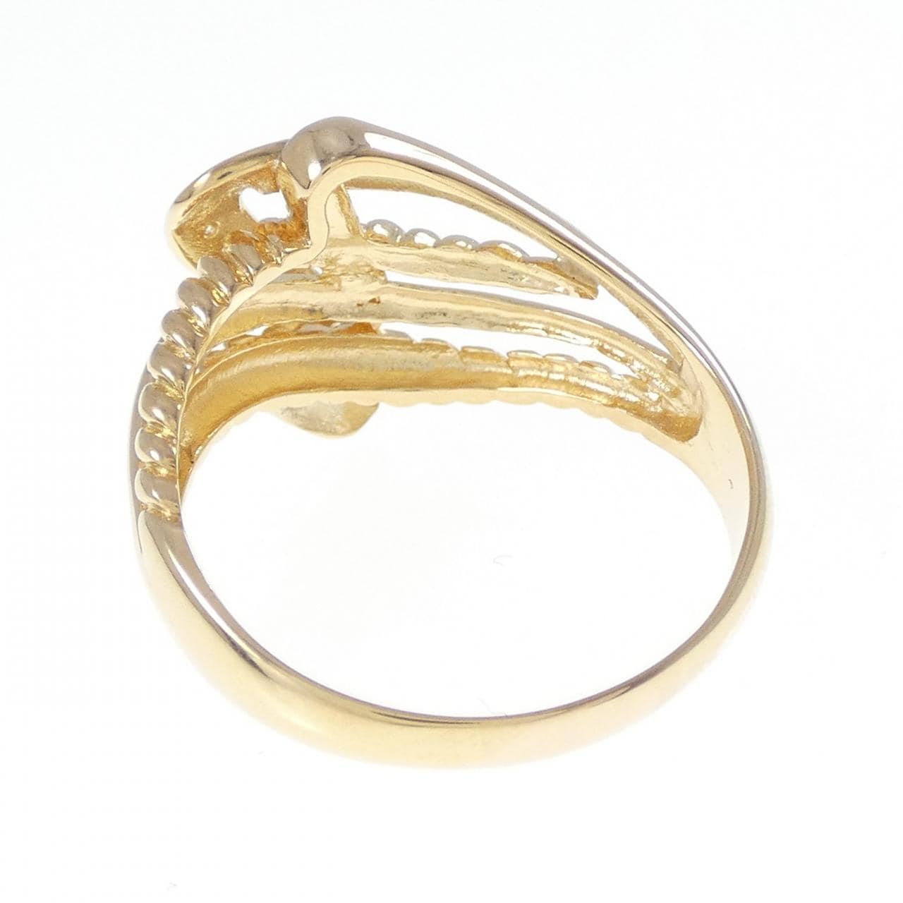 K18YG ダイヤモンド リング