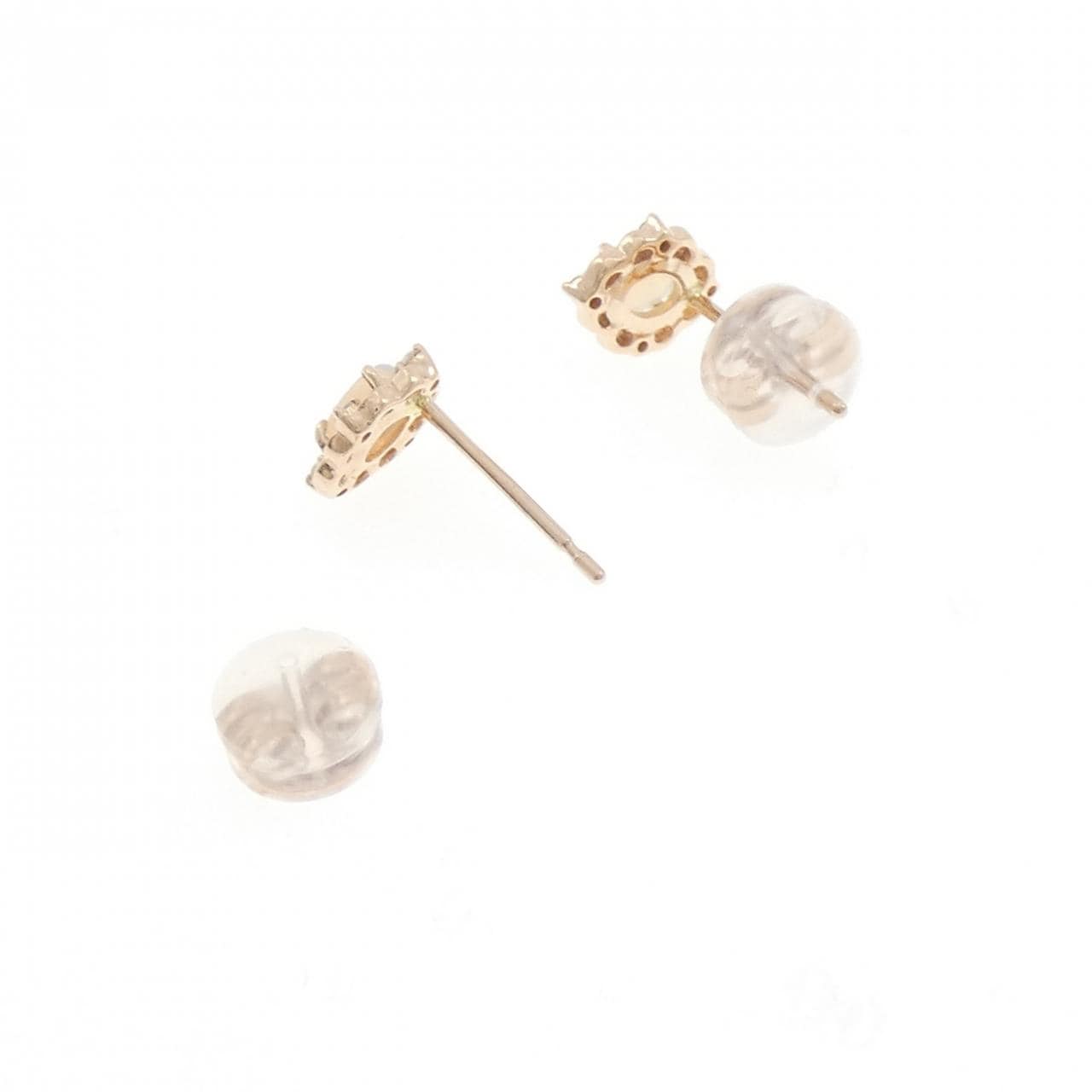 K18PG オパール ピアス