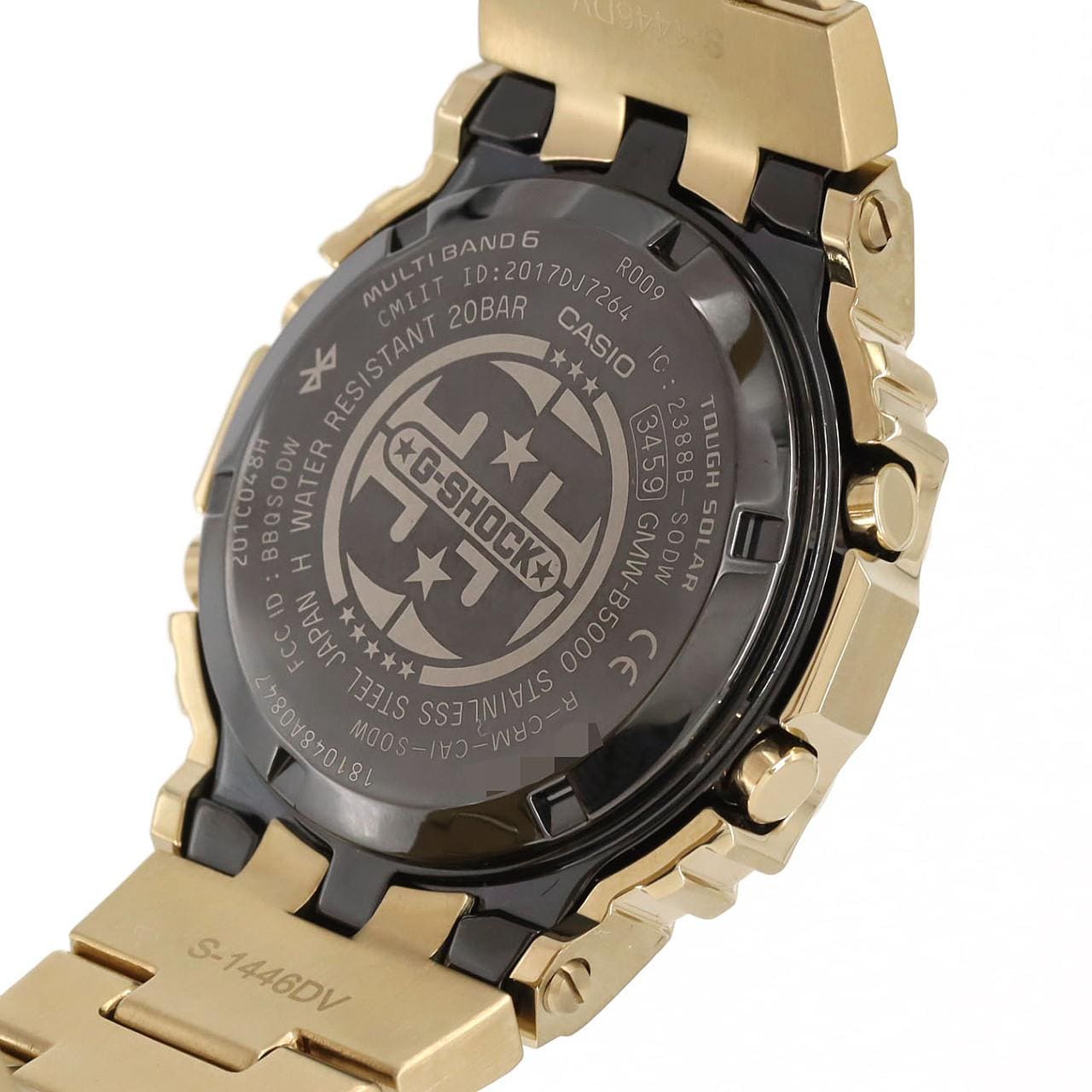 カシオ G-SHOCK･35th Anniversary 電波時計 GMW-B5000TFG-9JR GP ソーラークォーツ