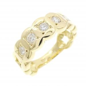 K18YG ダイヤモンド リング 0.35CT