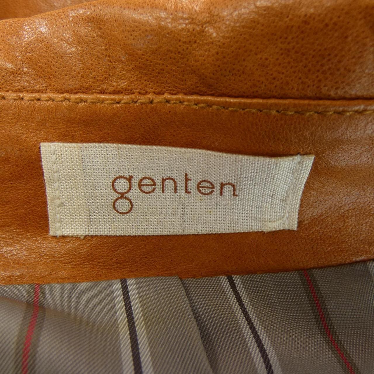 ゲンテン genten レザーコート