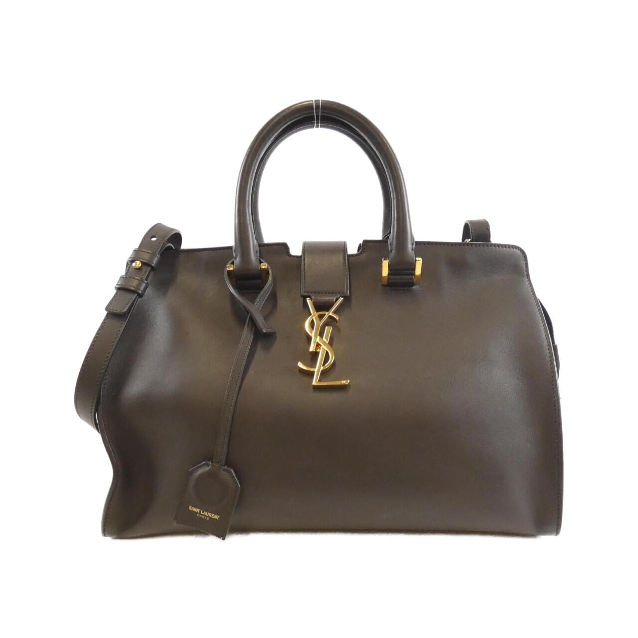サンローラン SAINT LAURENT ベイビーカバス ブラック カーフ