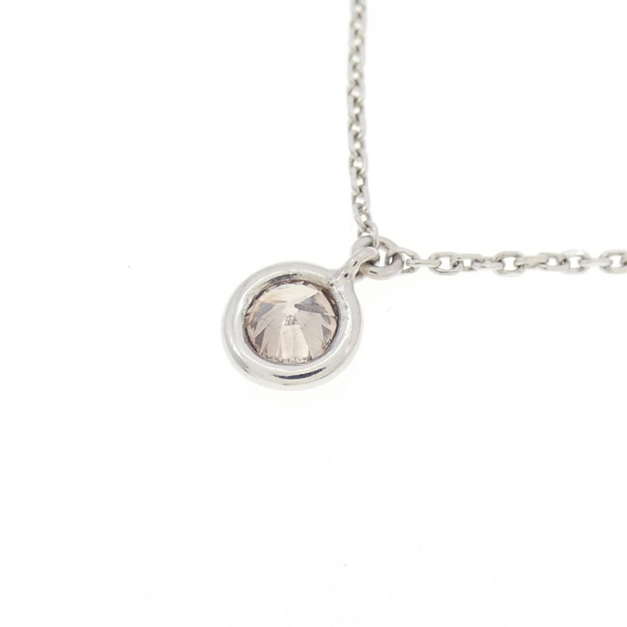 K18WG ダイヤモンド ネックレス 1.053CT