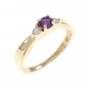 K18YG アメジスト リング
