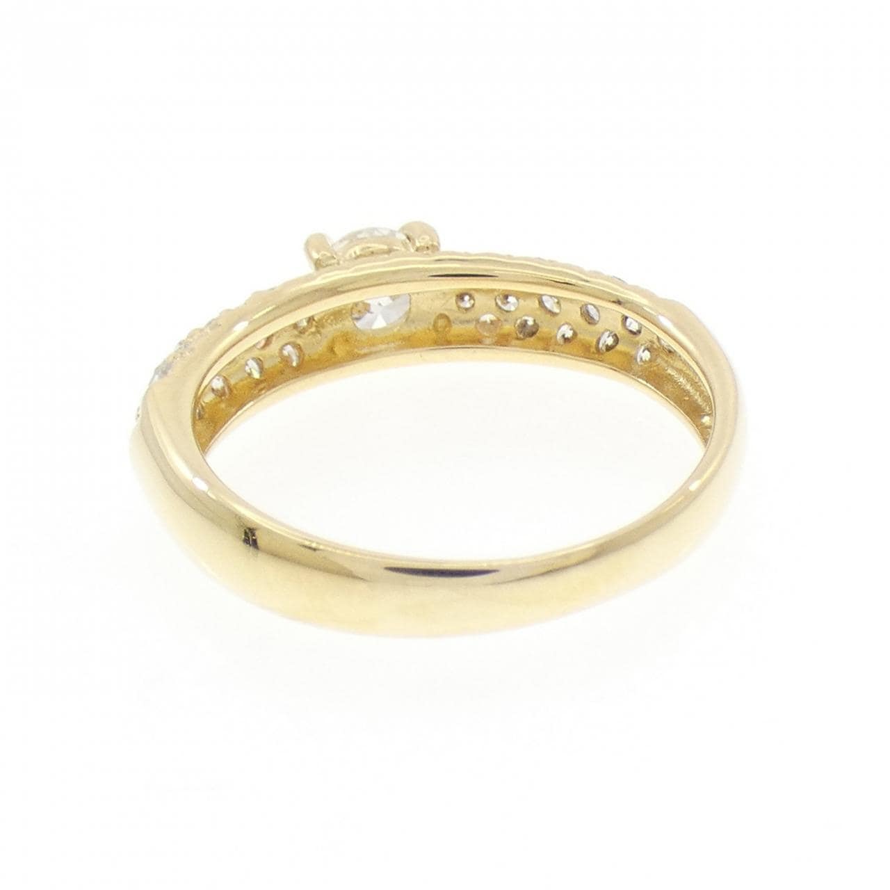 750YG ダイヤモンド リング 0.312CT
